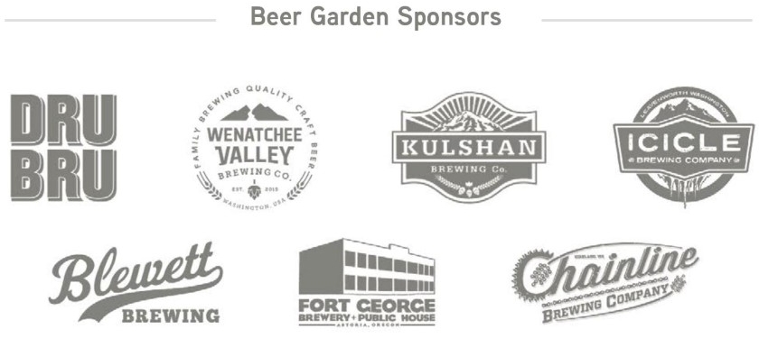 Beer Garden Sponsors